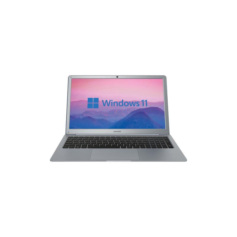 Ноутбук DIGMA EVE C5800 15.6 Intel Celeron N4020 8ГБ/SSD256Гб/NODVD/WIN11Prof/серый, DN15CN-8CXW02
